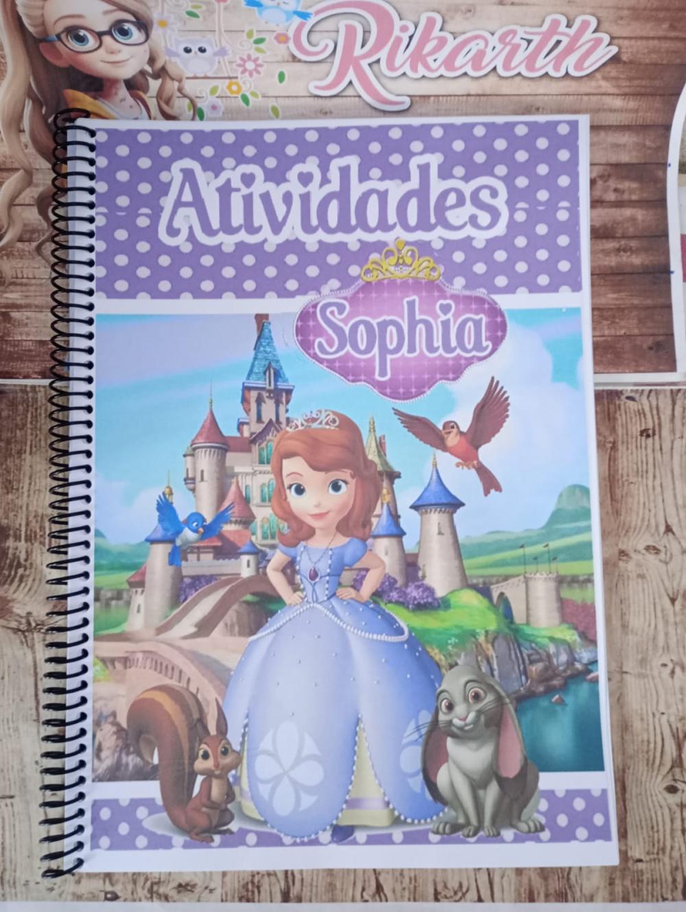 Livro Colorir e Atividades Grande A4
