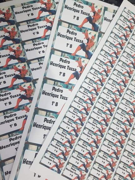 95 Etiquetas Escolar