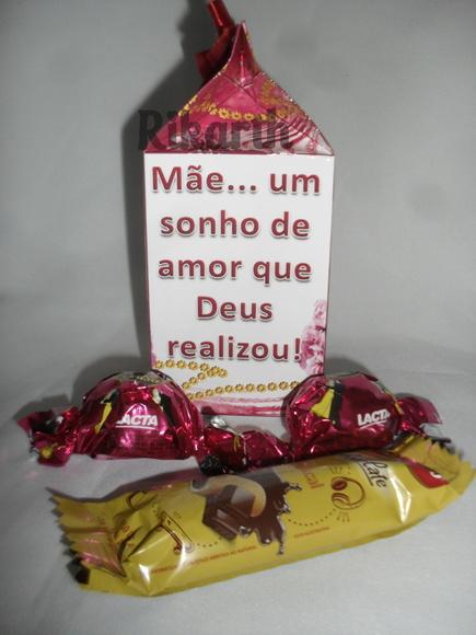 Caixa Milk Dia das Mães Bombom