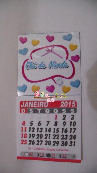 Calendário Geladeira 2019