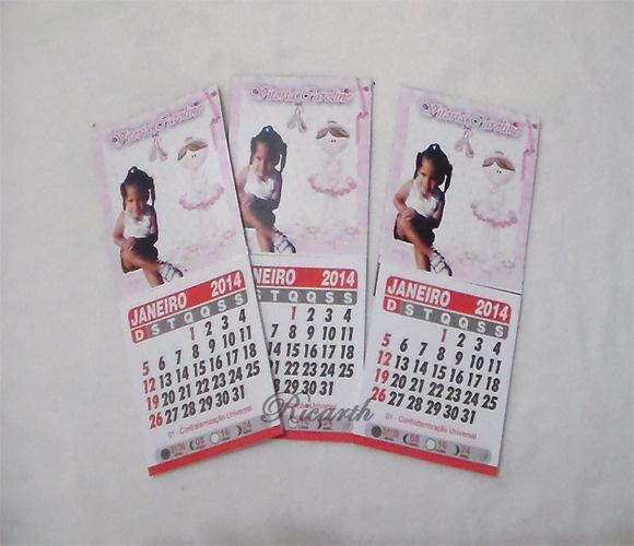 Calendário Geladeira 2019
