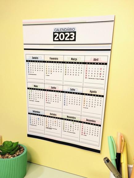 Calendário Geladeira 2023