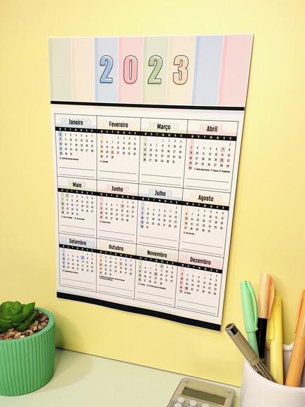 Calendário Geladeira 2023