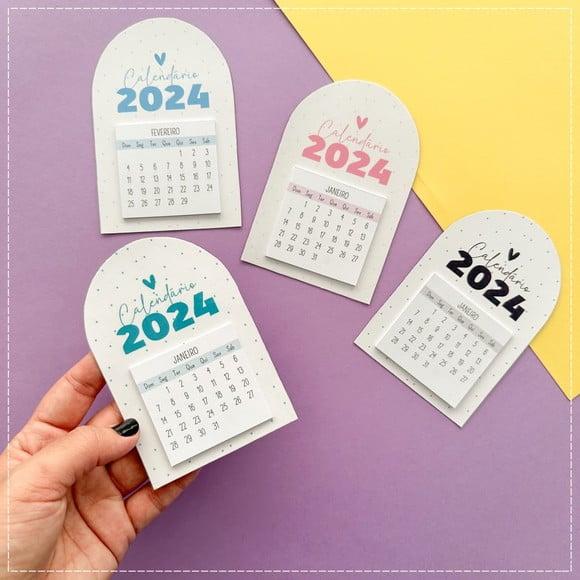 Calendário Geladeira 2024