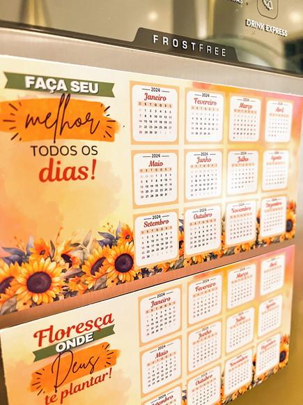 Calendário Personalizado 10x15 2024
