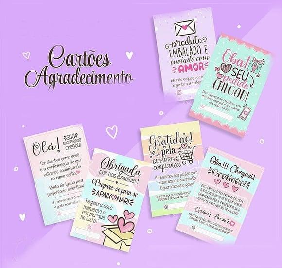 Cartão Agradecimento ao Cliente