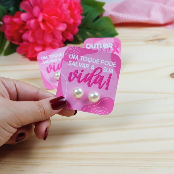 Cartão Brinco Outubro Rosa