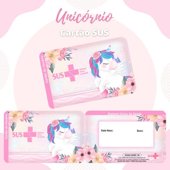 CARTÃO DO SUS PERSONALIZADO URSO DORMIR