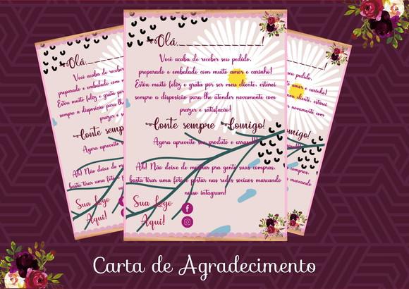 Cartas De Agradecimento Para Clientes