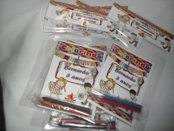 Kit Colorir Festa Junina