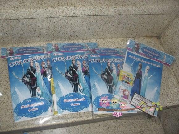 Kit Colorir Frozen
