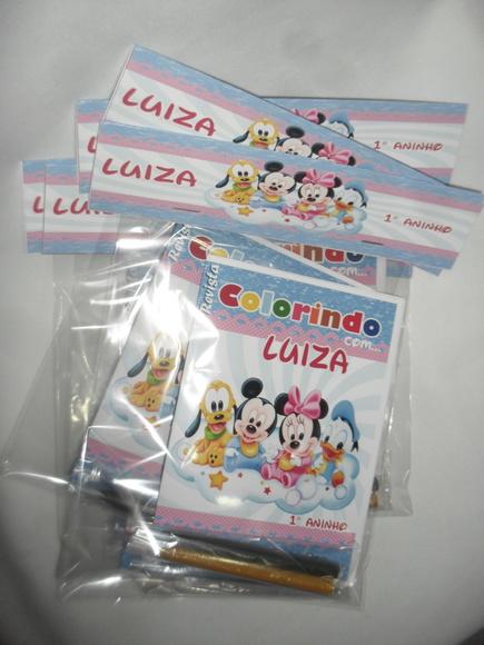 Kit colorir Disney baby