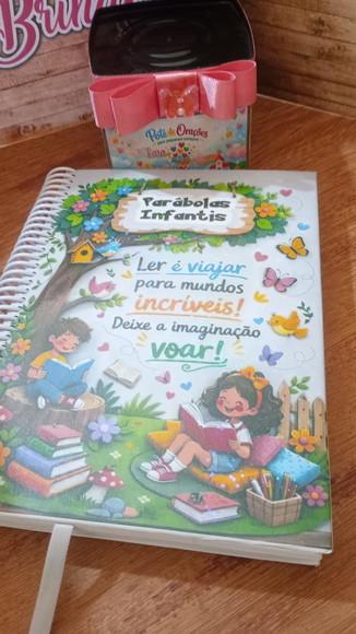 Kit Potinho da Fé e Livro Parabolas