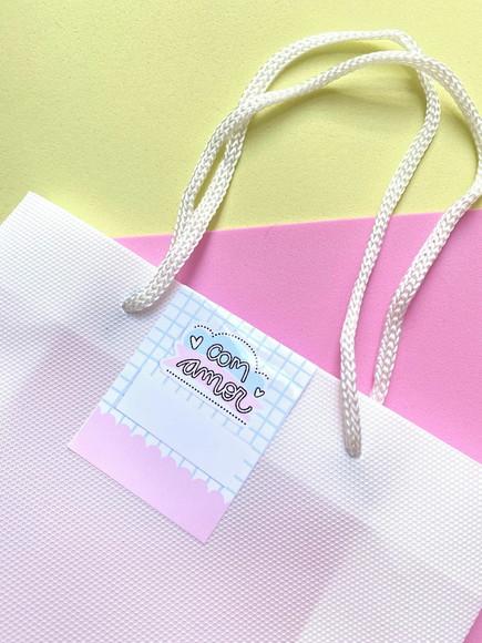 Lacre Adesivo para Sacolas Clientes