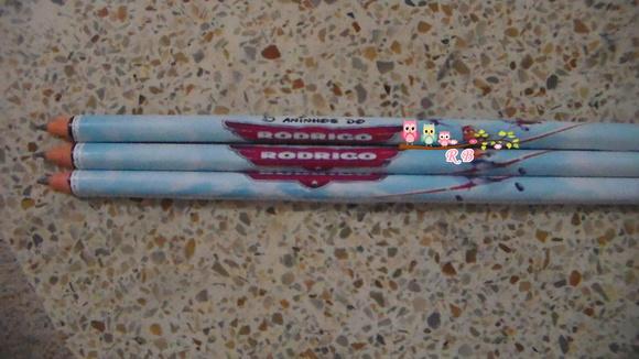 Lápis Personalizado Aviões Disney