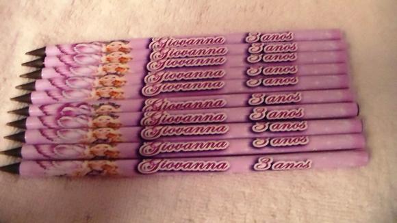 Lápis Personalizado Barbie