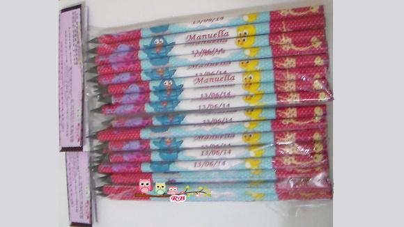 Lápis Personalizado Galinha Pintadinha