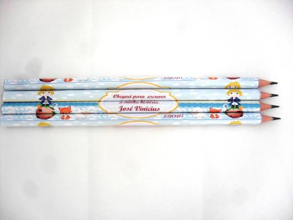 Lápis Personalizado Pequeno Príncipe