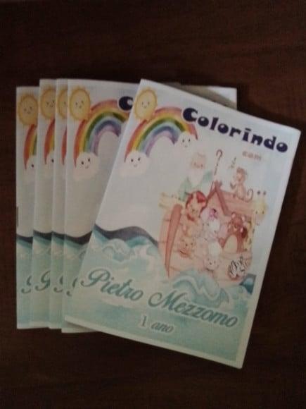 Livro Colorir Arca de Noé