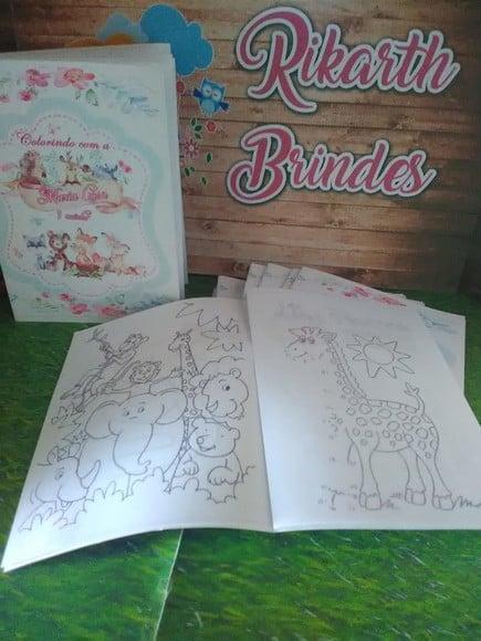 Livro Colorir Bosque Encantado