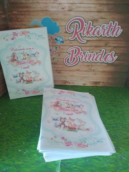 Livro Colorir Bosque Encantado