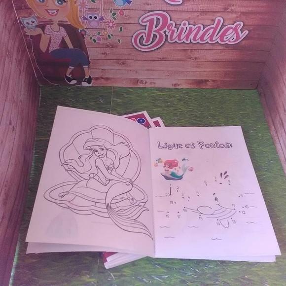 Livro Colorir Ariel