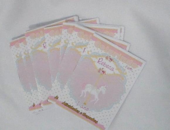 Livro Colorir Carrossel