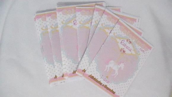Livro Colorir Carrossel