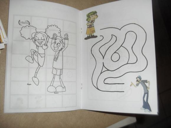 Livro Colorir Chaves
