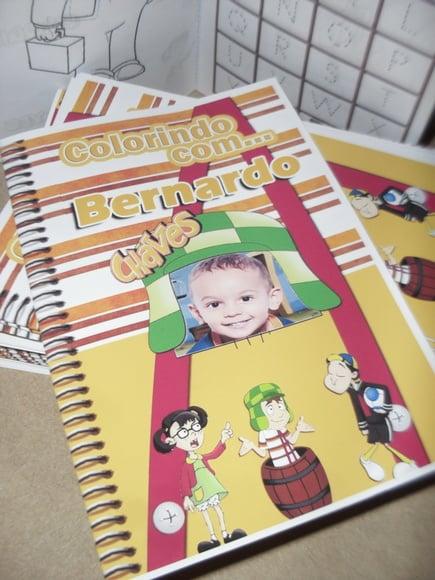 Livro Colorir Chaves