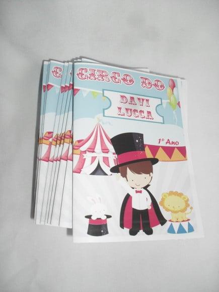 Livro Colorir Circo Menino
