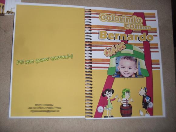 Livro Colorir Chaves