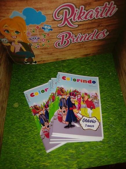 Livro Colorir Corrida Maluca