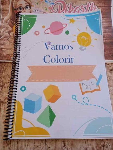 Livro Colorir e Atividades Grande A4