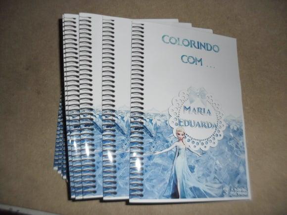 Livro Colorir Frozen
