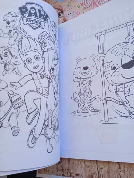 Livro Colorir e Atividades Grande A4