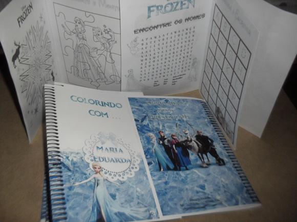 Livro Colorir Frozen