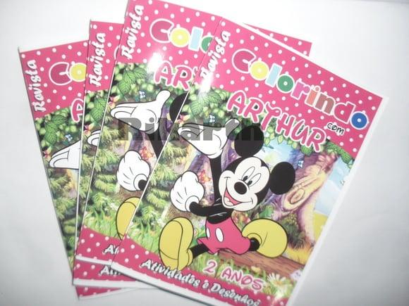 Livro Colorir Mickey