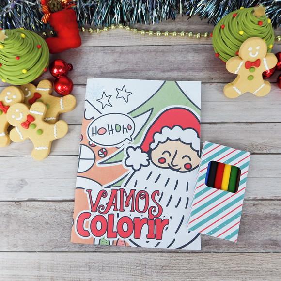 Livro Colorir Natal