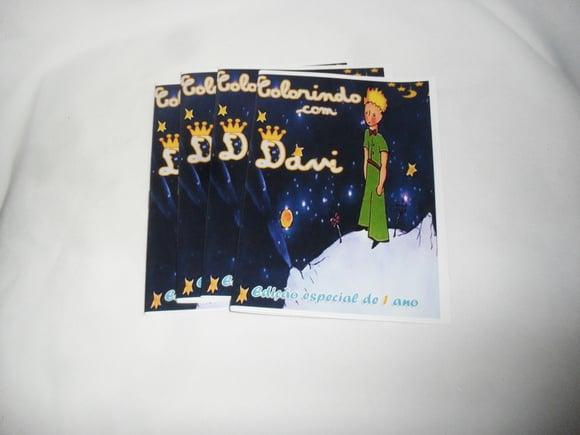 Livro Colorir Pequeno Príncipe