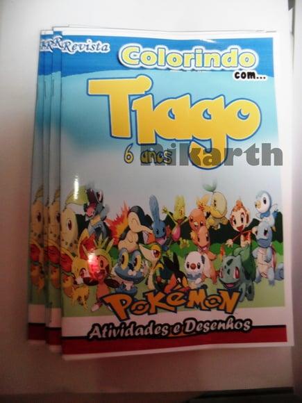 Livro Colorir Pokemon