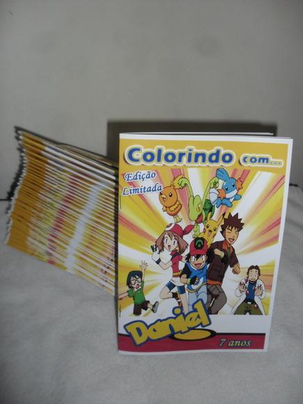 Livro Colorir Pokemon