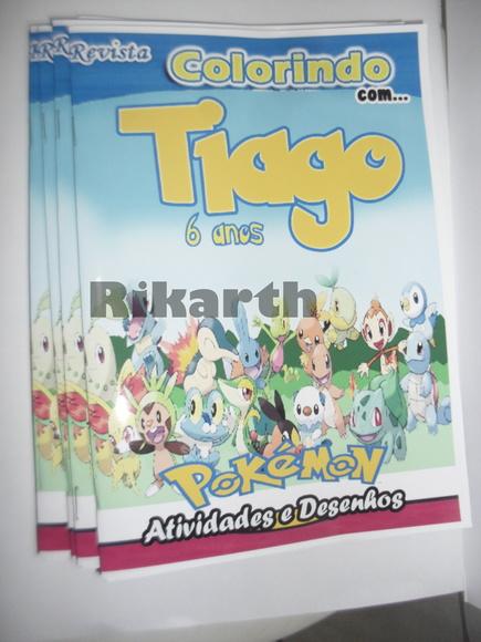 Livro Colorir Pokemon