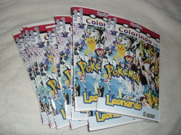 Livro Colorir Pokemon