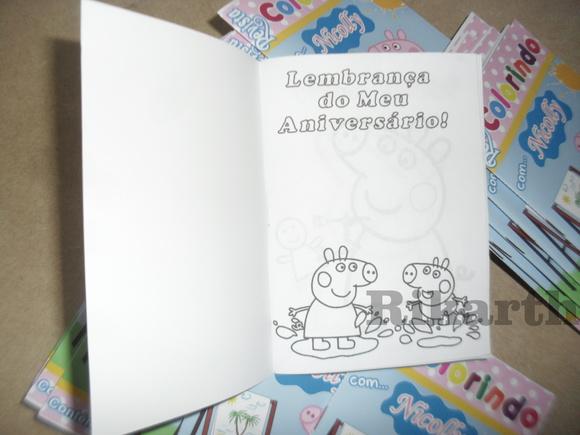 Livro Colorir Porquinha