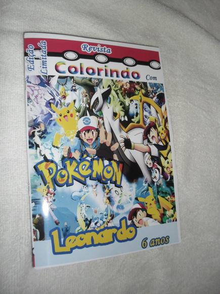 Livro Colorir Pokemon