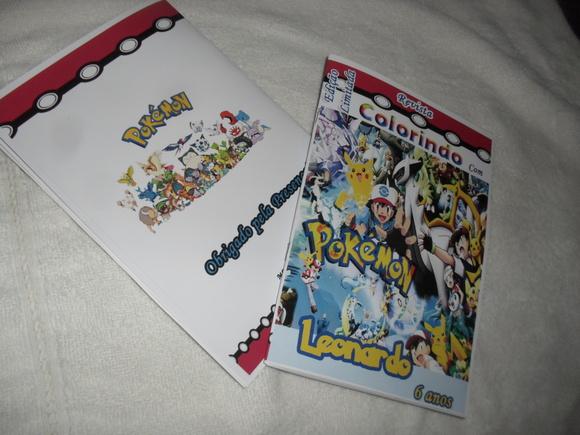 Livro Colorir Pokemon