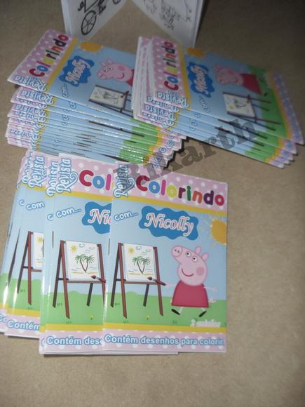 Livro Colorir Porquinha