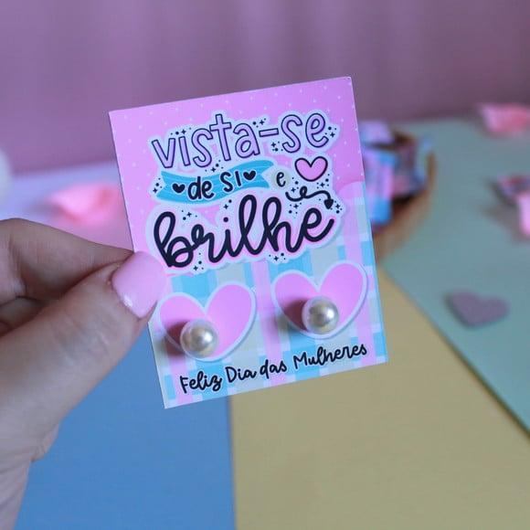 Mini Card Brinco Dia das Mulheres