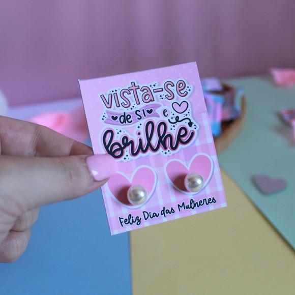 Mini Card Brinco Dia das Mulheres